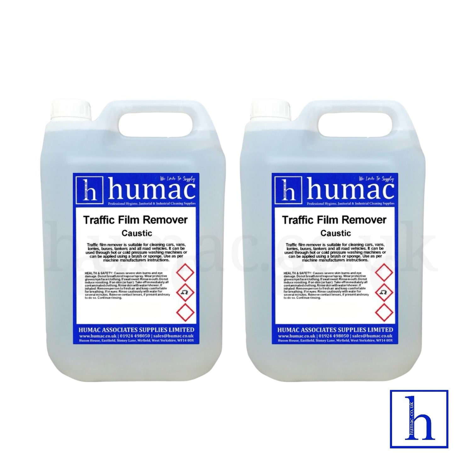 10L - TFR CAUSTIC TRAFFIC FILM REMOVER HEAVY DUTY 10 LITRE