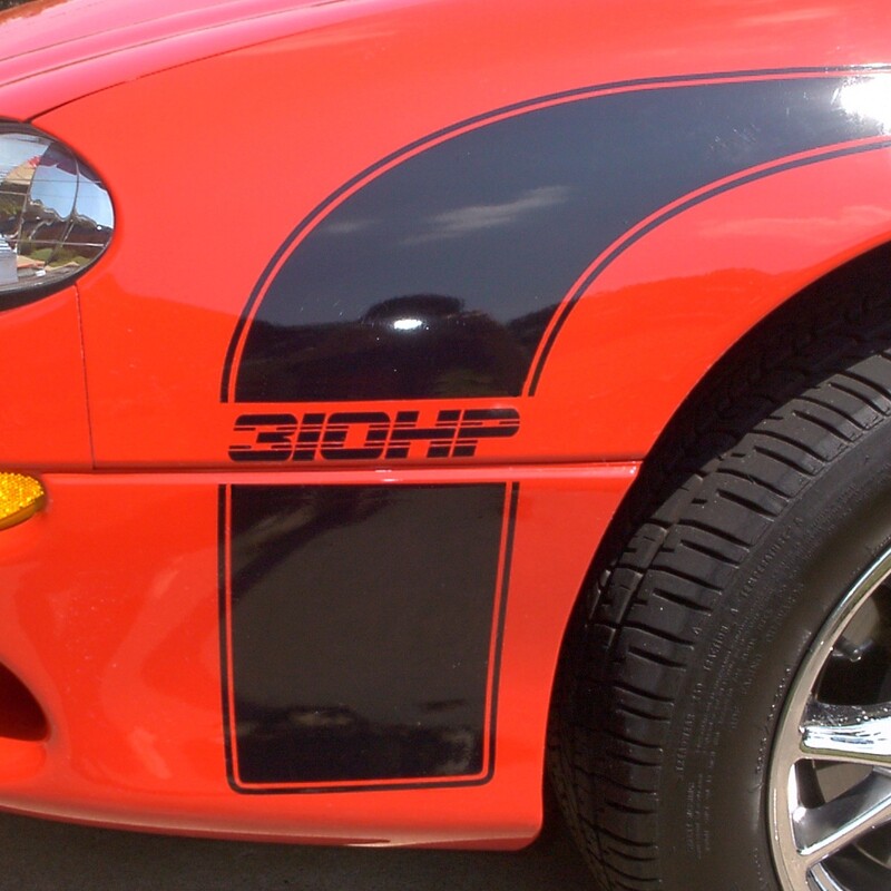 4thGen Camaro Hockey Stripes