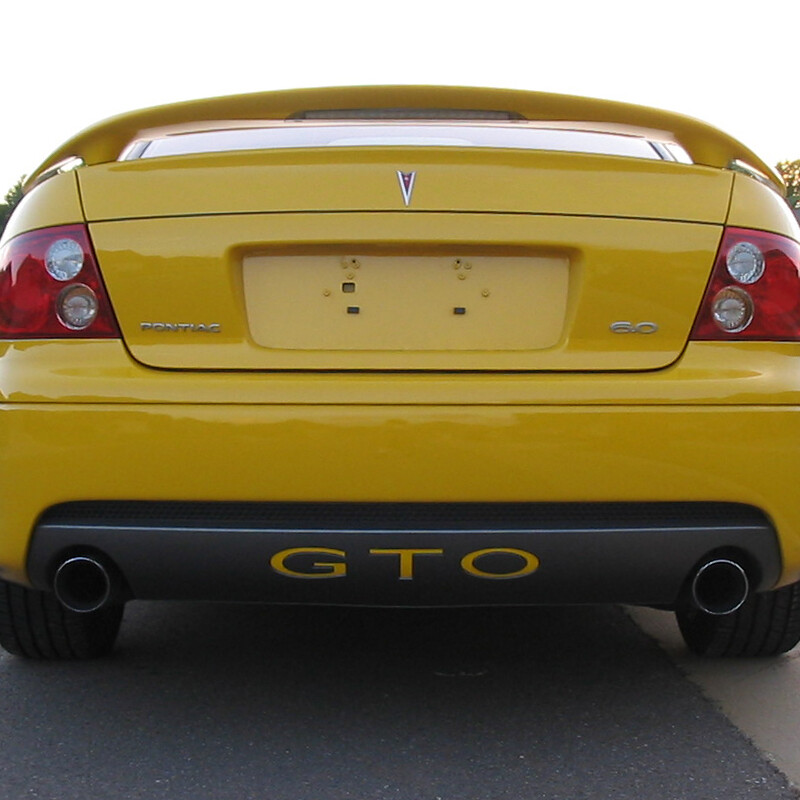 GTO Bumper Fillin