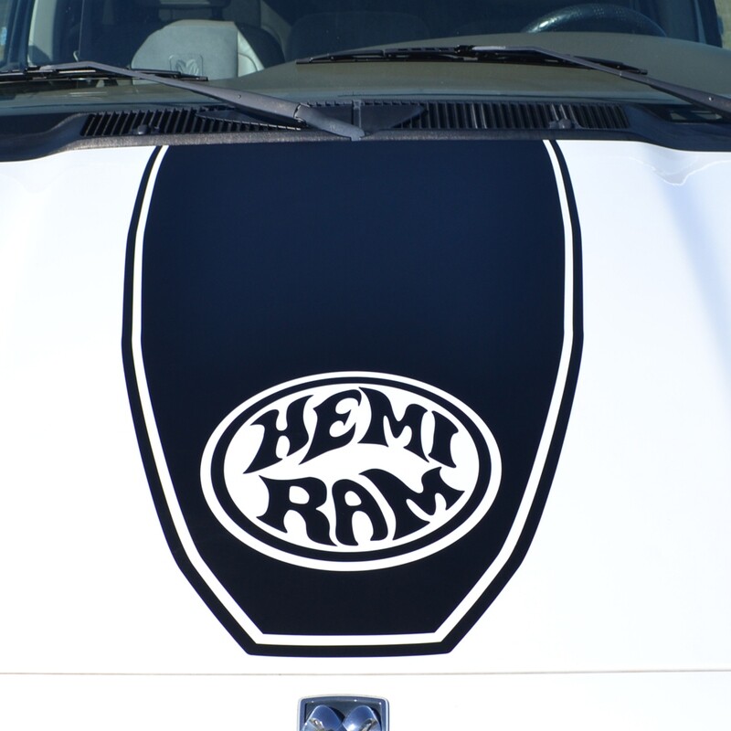 Hemi Ram Hood Stripe