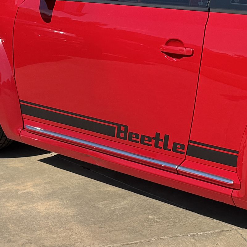 2013-2019 Volkswagen Beetle (A5) Side Rocker Stripes