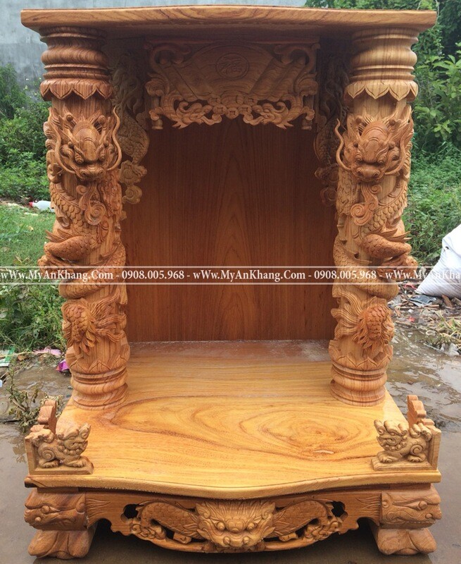 Bàn Thờ Ông Địa Đẹp Mẫu Rồng Chúa