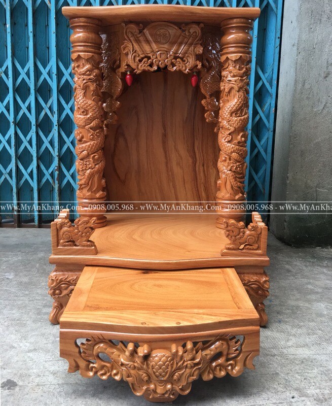 Bàn Thờ Ông Địa Mái bằng cột 10