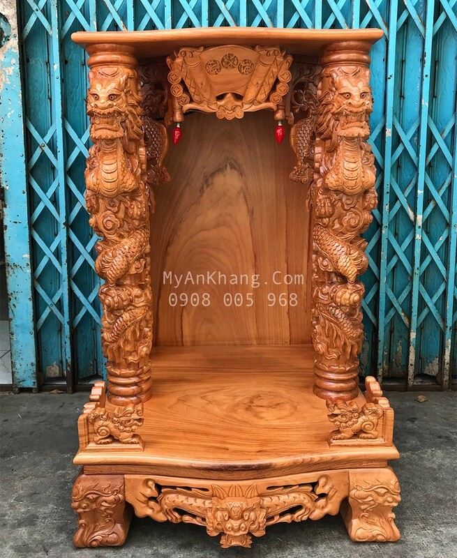 Bàn Thờ Ông Địa Rồng Ngậm Ngọc