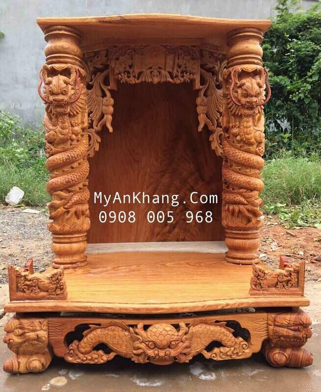 Bàn Thờ Ông Địa Thần Tài Rồng Chấn Sát