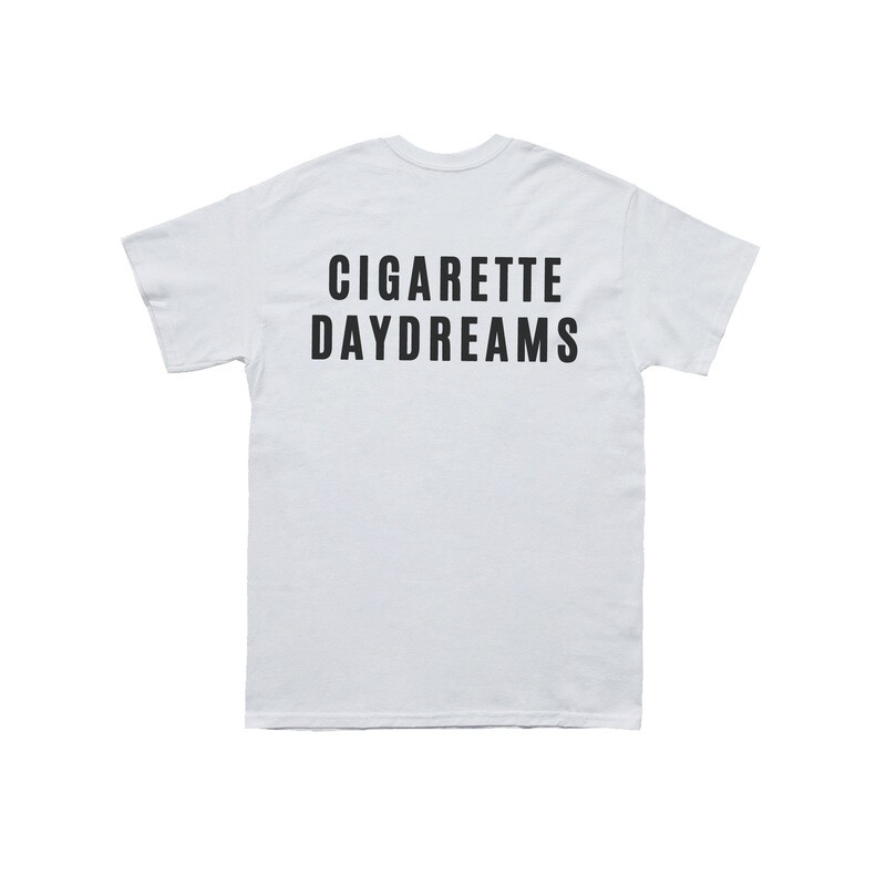 Block Logo Tee - WHITE