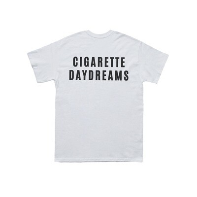 Block Logo Tee - WHITE