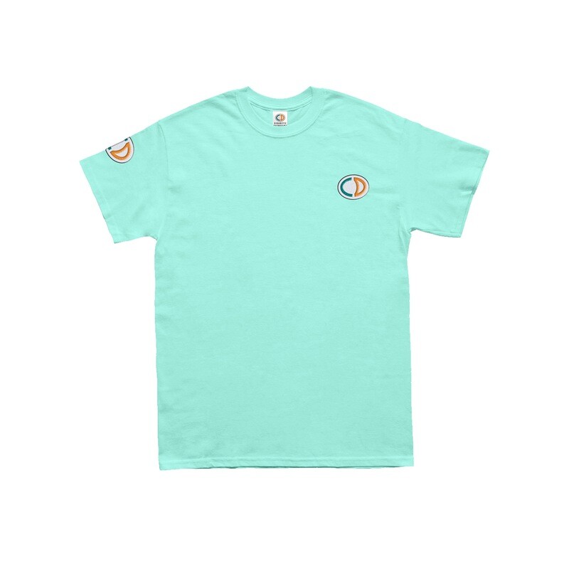 Embroidered Logo Tee - MINT