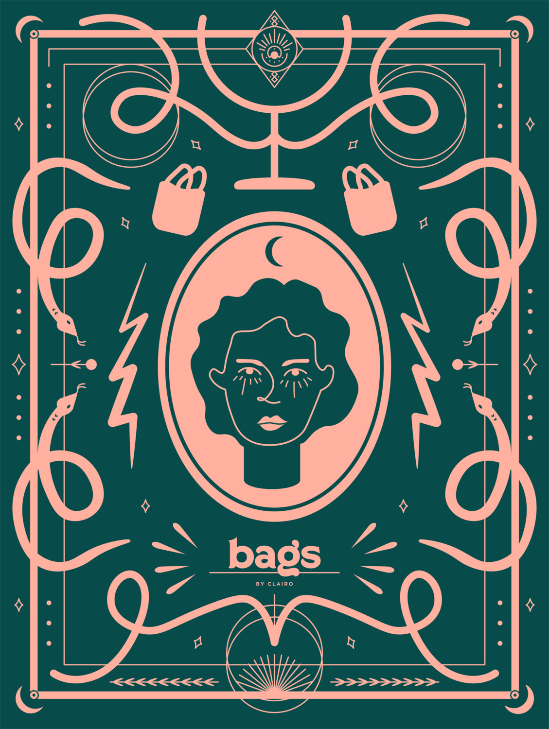 Bags Poster, Lark Poster, Running Poster, The Barrel Poster