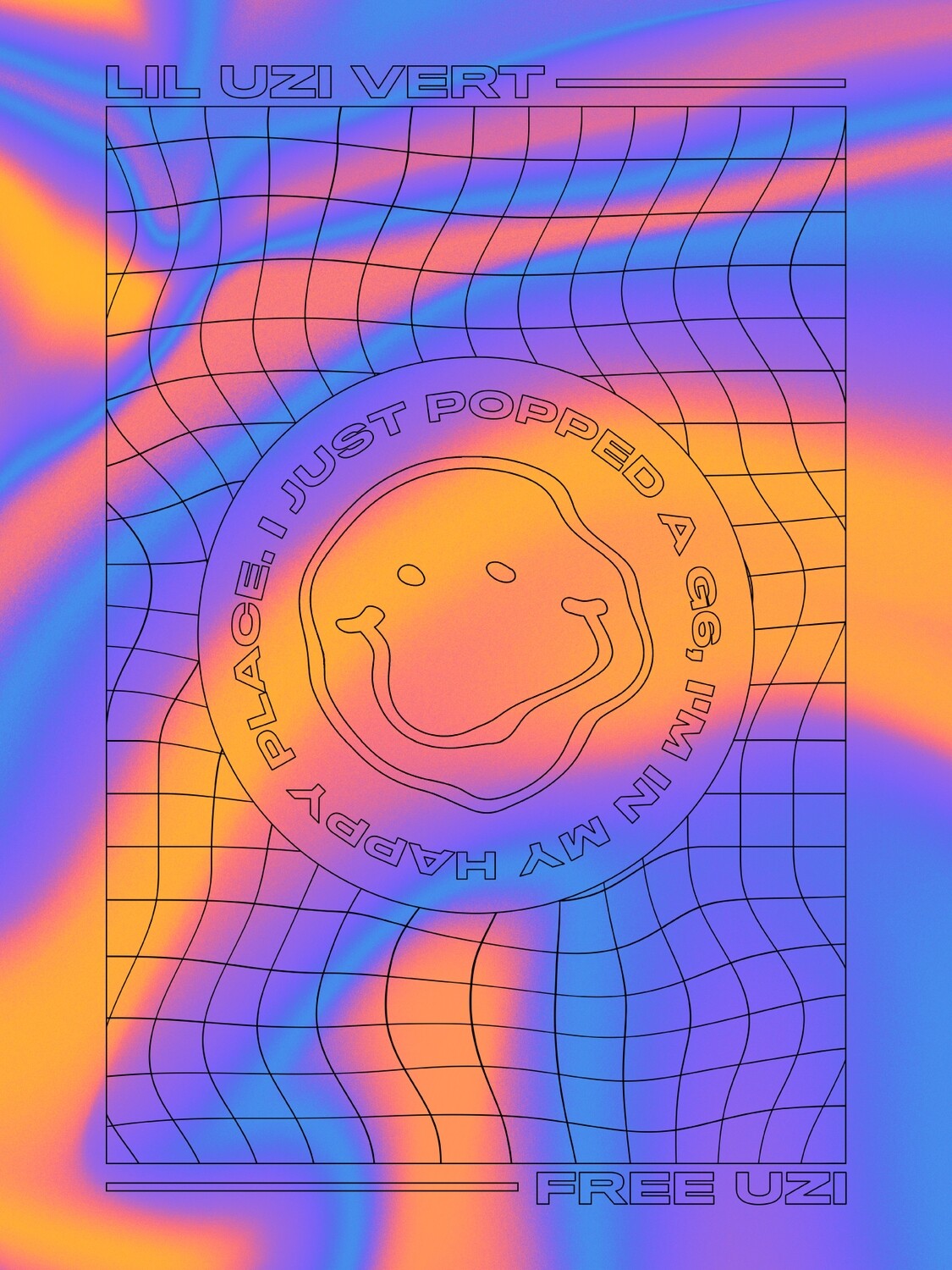 Caro Poster, Free Uzi Poster, Ashes to Ashes Poster
