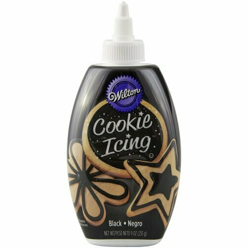 WILTON 704-0144 Glaseado Para Galletas Negro