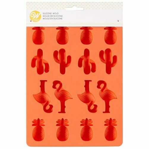 WILTON 2115-3835 Molde Silicon Dulces Tropicale