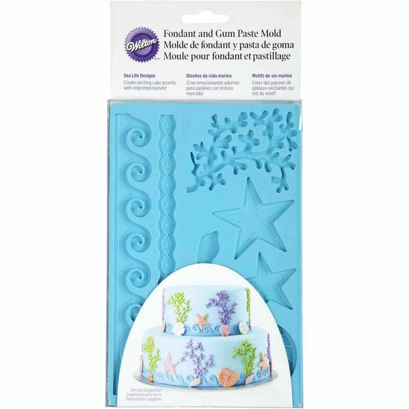 WILTON 409-2552 Molde Silicon Figuras Marinas