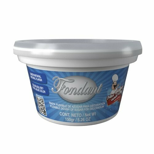 MA BAKER&CHEF FOPA03AZRE-150 Fondant Azul Rey 150 Grs