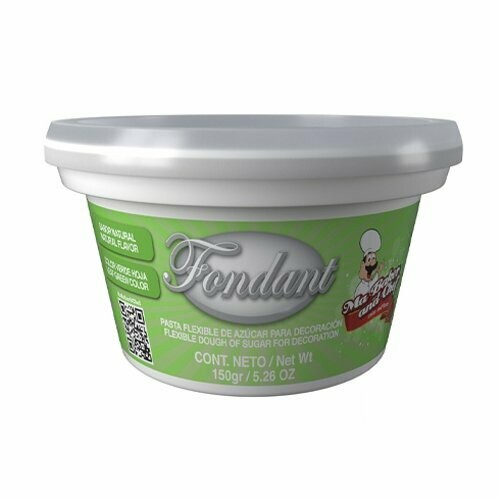 MA BAKER&CHEF FOPA03VEHO-150 Fondant Verde Hoja 150 Grs
