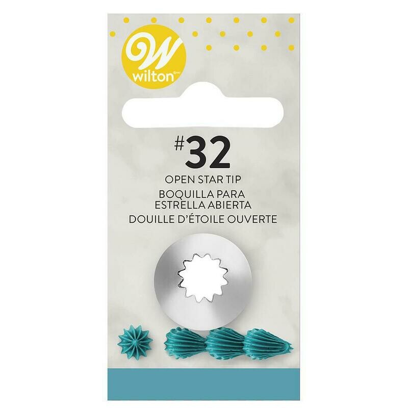 WILTON 418-32 Dulla Estrella Abierta #32 Blister