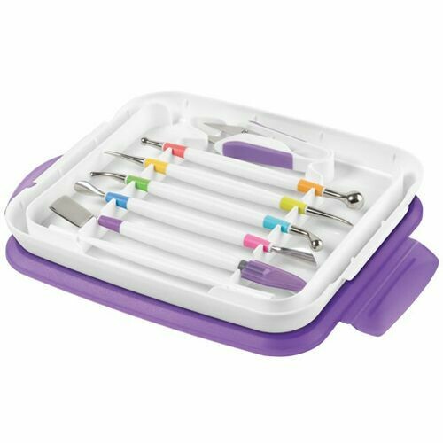 WILTON 1907-1276 Estuche Para Hacer Flores Pastillaje