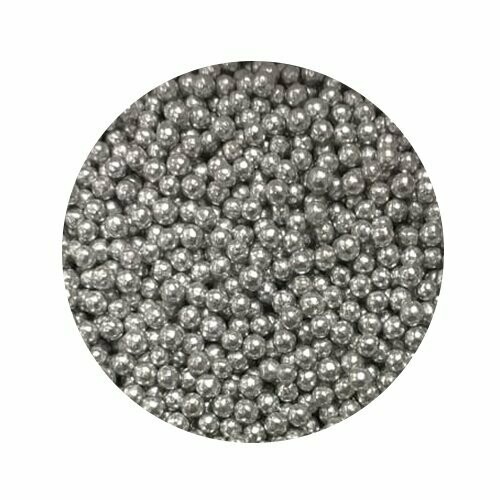 218102-50 Bake Darling Gragea Metalizada #6 plata 50g