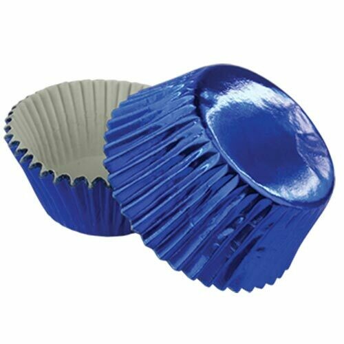 4-2278 Capacillo Estandar Azul Metalico 50 piezas