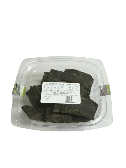 TURIN 4927 Grandeur Chocolate Amargo 70%  250g