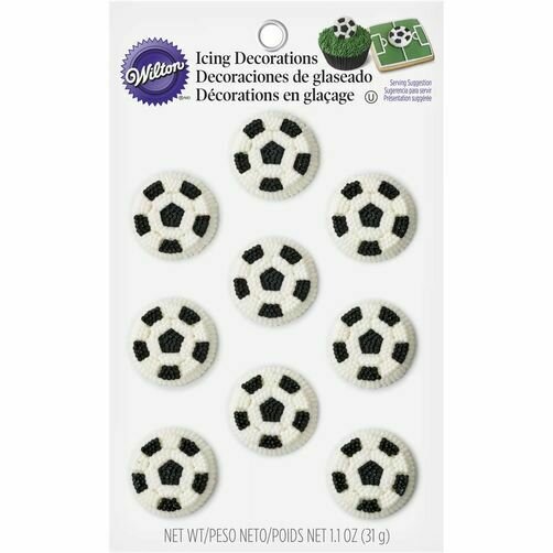 WILTON 710-0477 Figura Azucar Balon Soccer