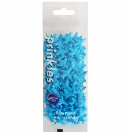 710-7284 WILTON Aviones Azules Decoracion 30 G