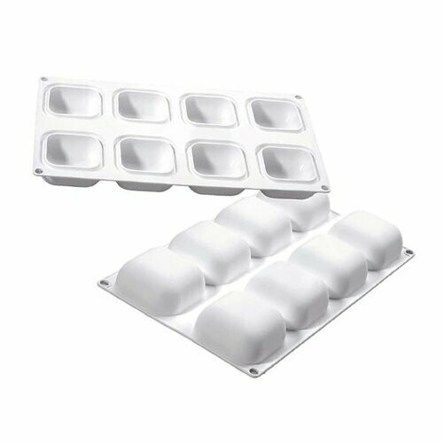 SIL00000741 Molde Silicon White Gem 100