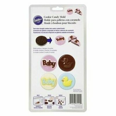 2115-2124 Molde para chocolate de baby shower