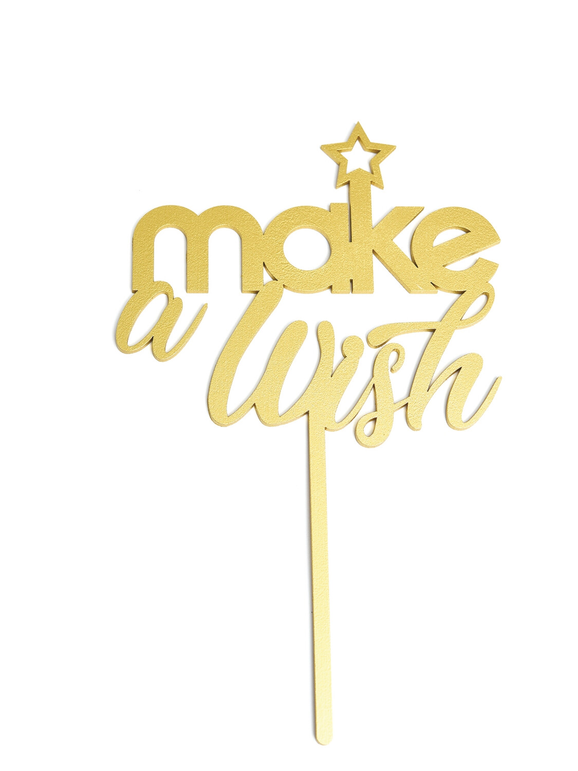 BAKE DARLING BDLG-006 Letrero Make a Wish