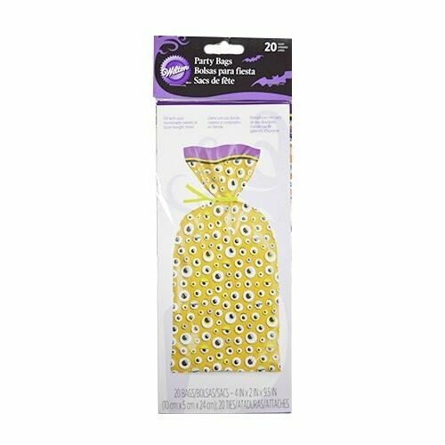 WILTON 1912-9057 Bolsa de celofan de OJOS TENEBROSOS