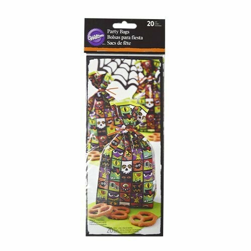 WILTON 1912-6100 Bolsa de celofán de MONSTRUOS HALLOWEEN