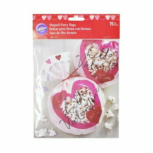 WILTON 1912-5515 Bolsa de celofán de SAN VALENTIN