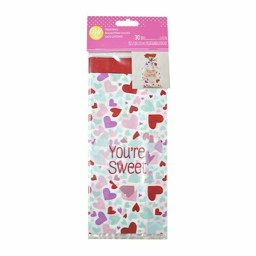WILTON 1912-4308 Bolsa de celofán de SAN VALENTIN