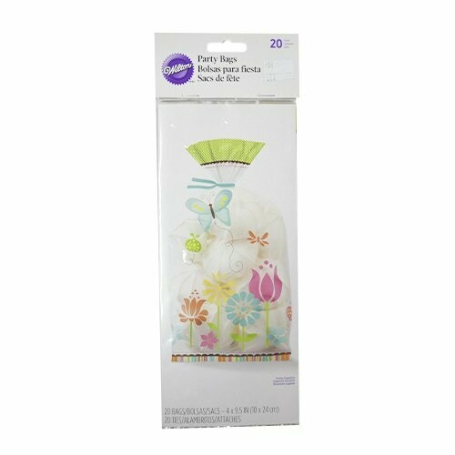 WILTON 1912-0863 Bolsa de celofan FIESTA FLORAL