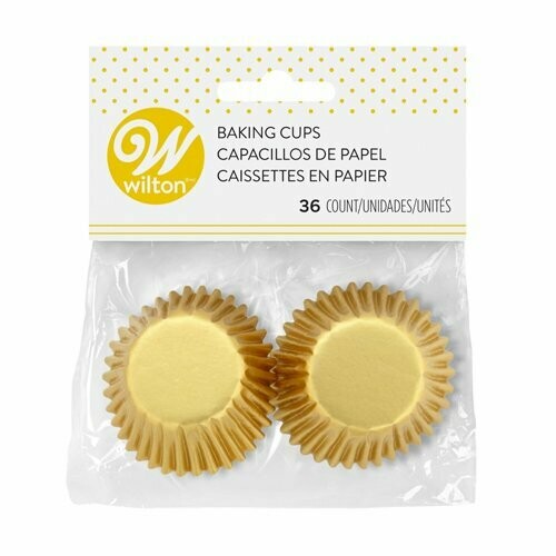 WILTON 415-1413 Capacillo Mini Quequito Dorado