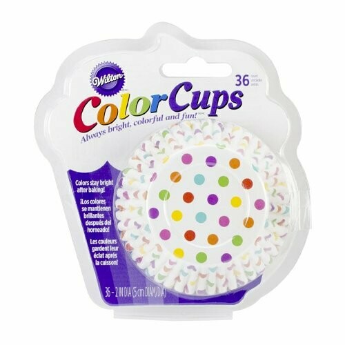 0415-00627 Capacillo Estandar Blanco puntos arcoiris