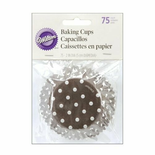 0415-00152 Capacillo Estandar Café con puntos blancos