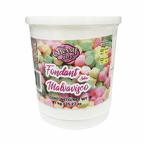 FONML-1000 Fondant blanco sabor MALVAVISCO 1k