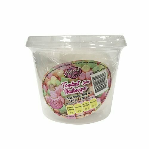 FONML-150 Fondant blanco sabor MALVAVISCO 150 gramos