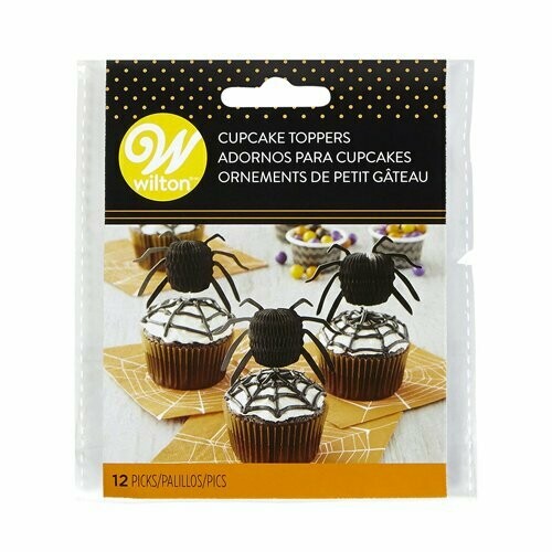 WILTON 2113-4143 Adornos para cupcakes de ARAÑAS