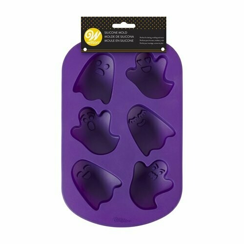 WILTON 2105-0-0105 Molde de silicón de FANSTASMAS 6 cav