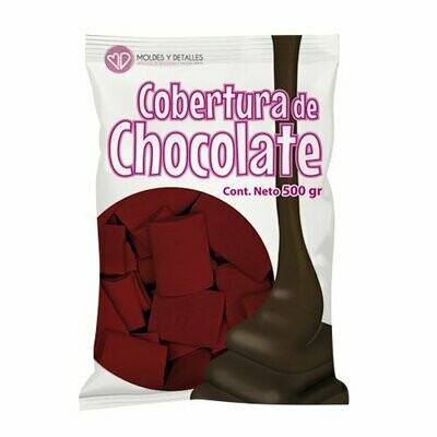 4008-R Cobertura De Chocolate Rojo