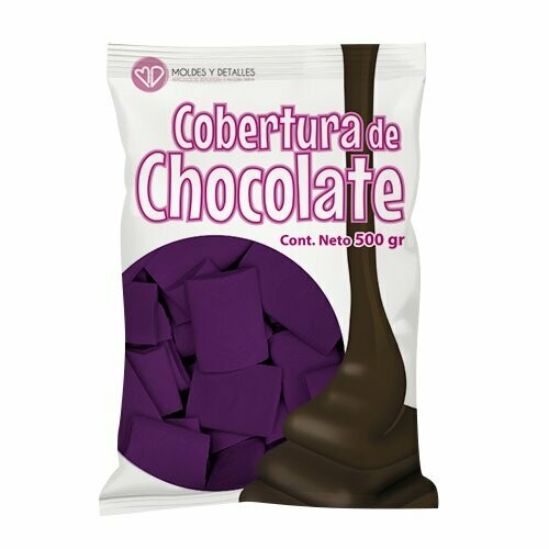 4008-M Cobertura De Chocolate Morado