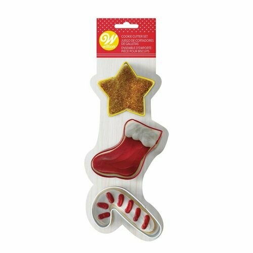 WILTON 2308-7569 Juego de cortadores de galletas 3pzas