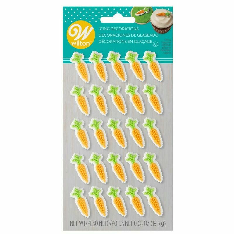 WILTON 710-2564 Decoración Azúcar Zanahoria Pascua