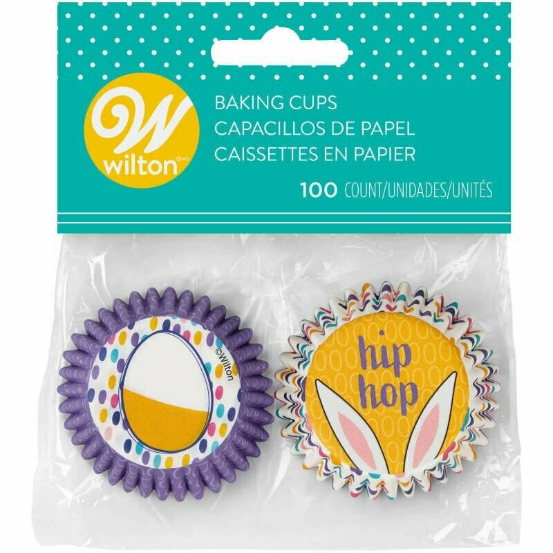 WILTON 415-0-0224 Capacillo Mini Hip Hop Pascua 100 Pzs