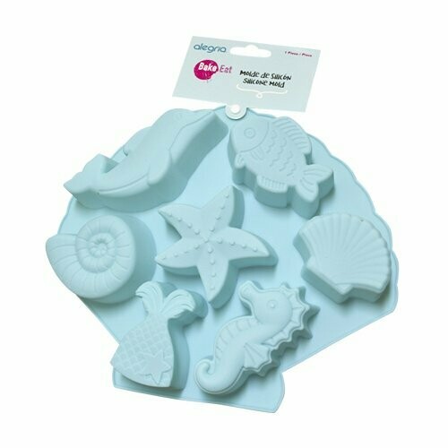 SIL001067 Molde Silicon Animalitos Mar 7 Cav