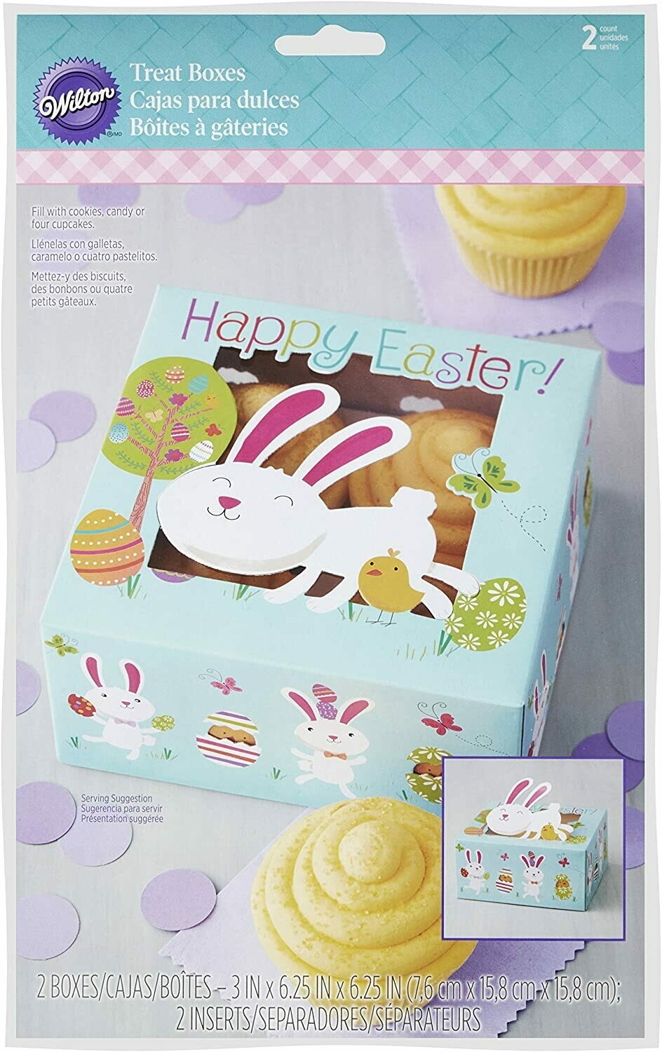 WILTON 415-1109 Caja 4 cav Huevos De Pascua