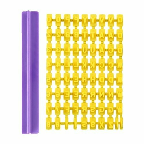 34308 Moldes Marcadores De Letras