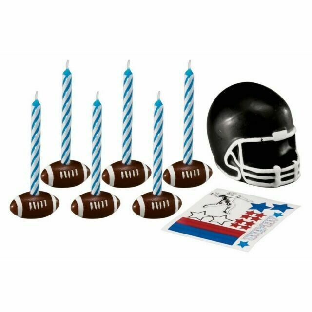 WILTON 2811-8424 Set De Vela Foot Ball